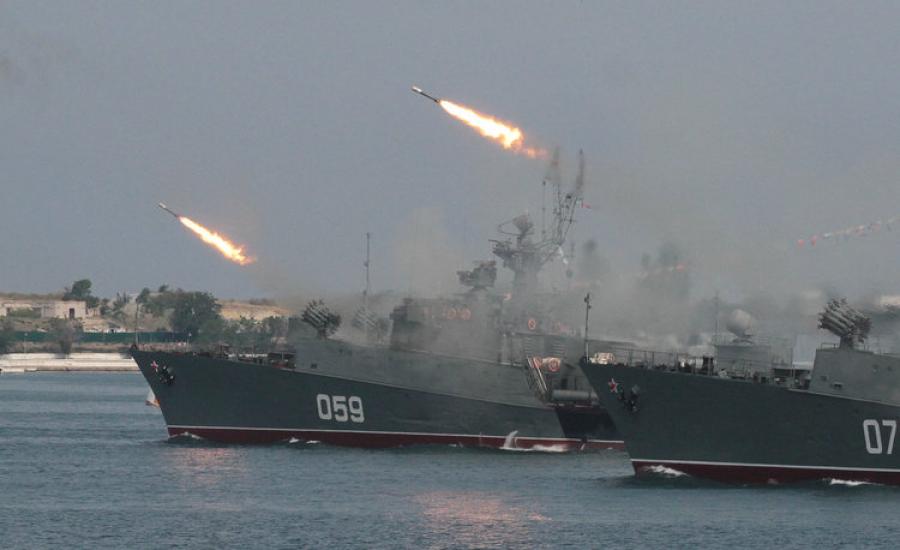 سفن حربية روسية في سوريا 