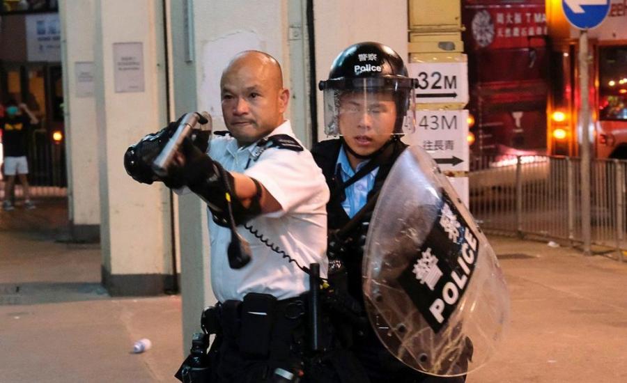شرطة هونغ كونغ والمسلمين 