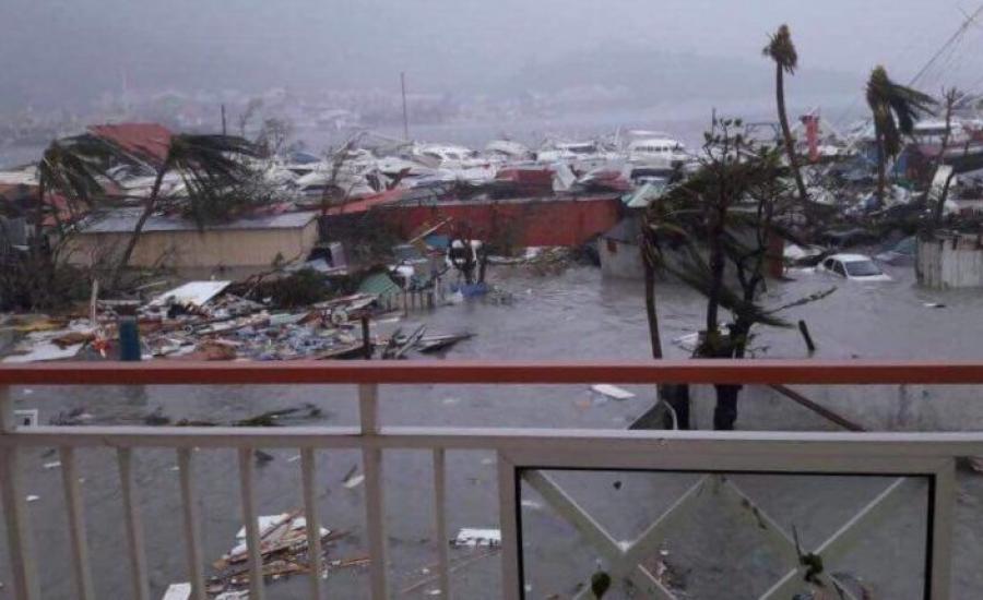 الولايات المتحدة : اعصار ايرما يدمر جزراً في الكاريبي 