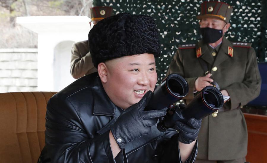 الزعيم الكوري الشمالي وفيروس كورونا 
