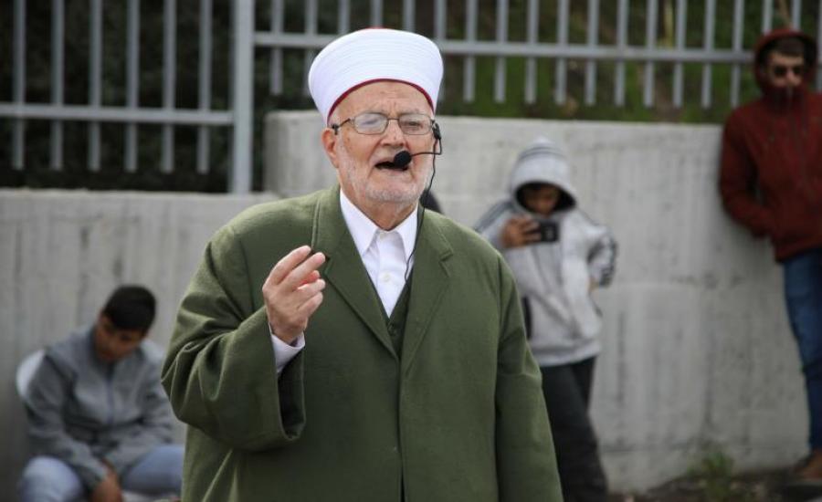 الشيخ عكرمة صبري والقدس 