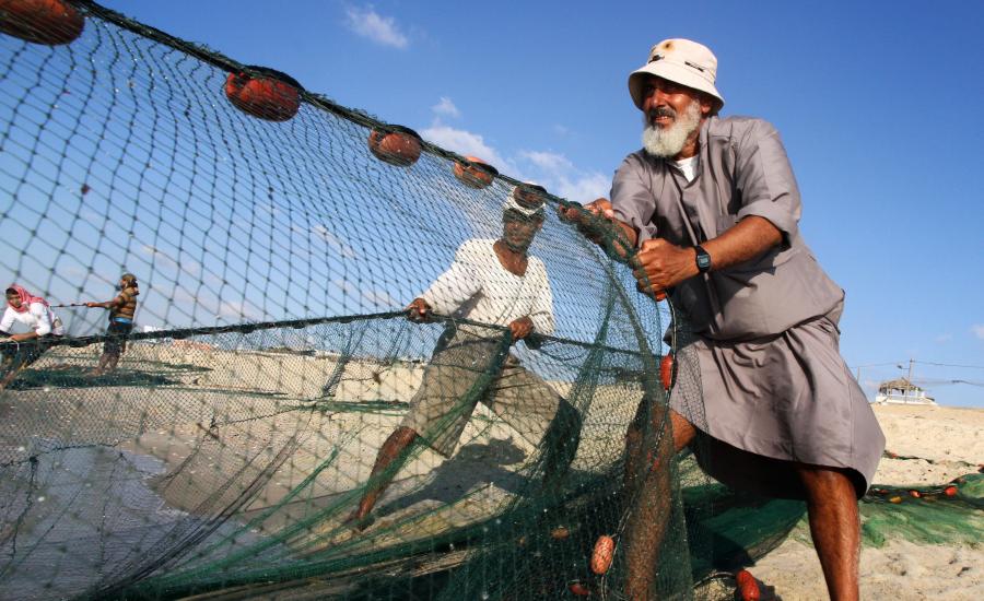توسعة مساحة الصيد في غزة لـ9 أميال