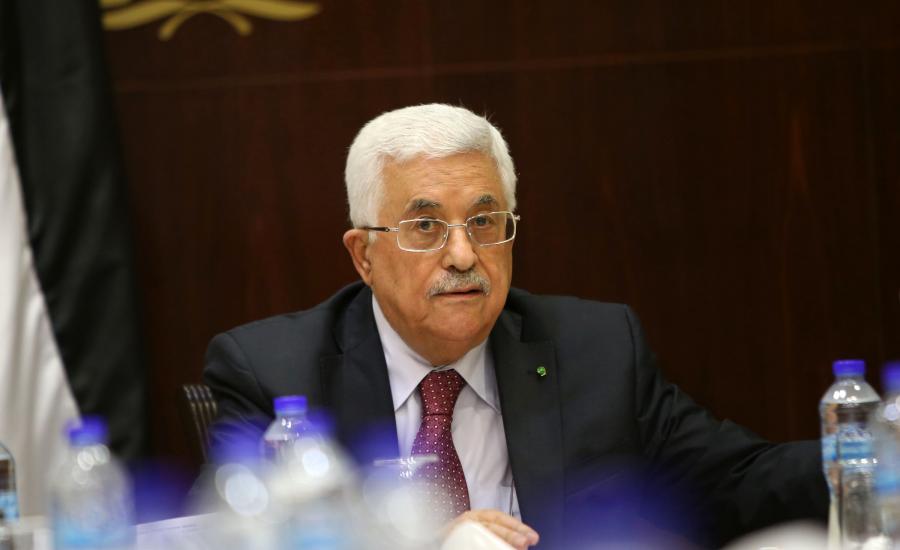 عباس والرئيس الجزائري 