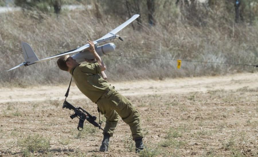 المقاومة تسقط طائرة اسرائيلية في غزة 