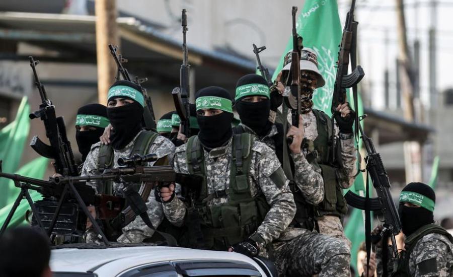 مناورة عسكرية لكتائب القسام في غزة 