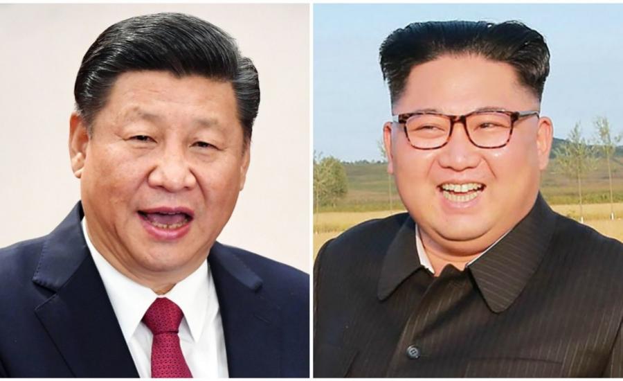 الرئيس الصيني وكوريا الشمالية 