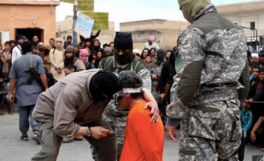 اعدامات داعش في الموصل 