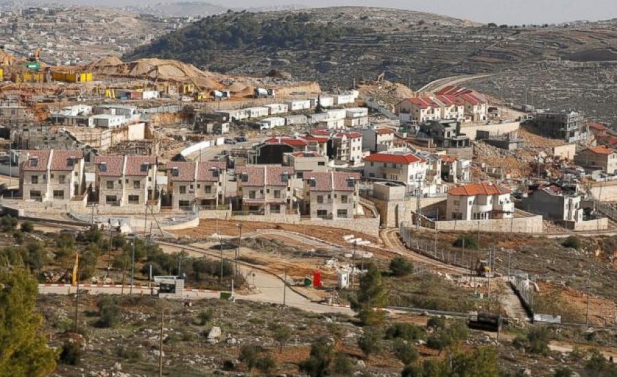 بناء مستوطنات في الضفة الغربية 