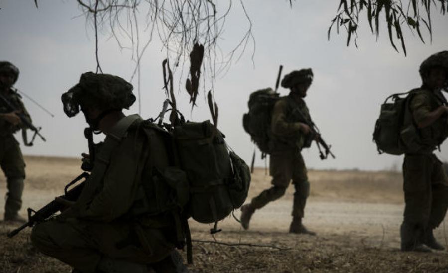 تدريبات الجيش الاسرائيلي لاقتحام غزة 