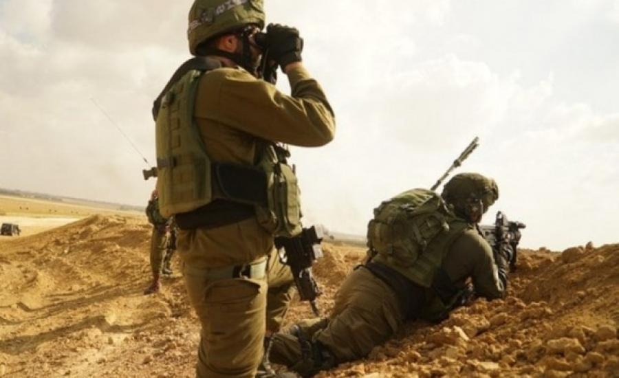 الجيش الاسرائيلي والمتظاهرين في غزة 