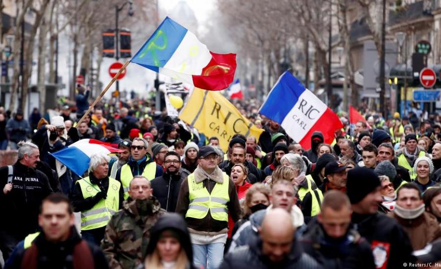 احتجاجات في فرنسا 
