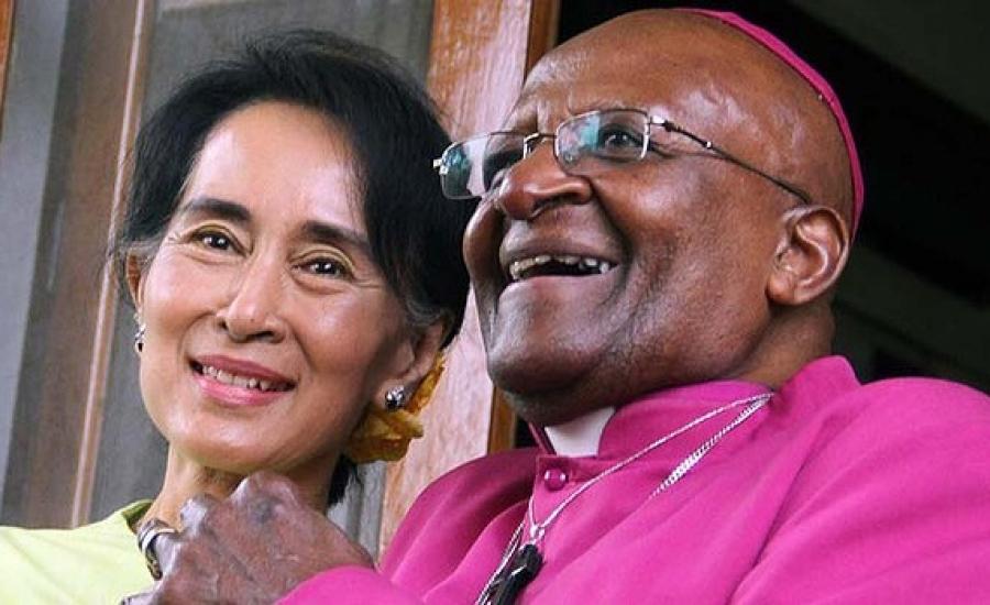 حفيدة غاندي وزعيمة ميانمار 