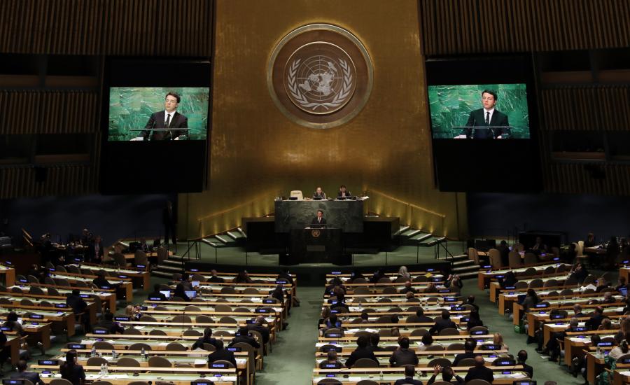 الأمم المتحدة تصوت بأغلبية مطلقة على مشروع قرار لتوفير حماية دولية لشعبنا