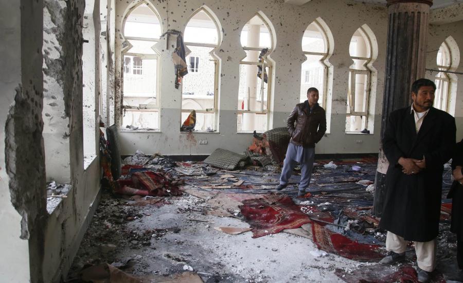 32 قتيلا في تفجير انتحاري بمسجد شيعي في كابول