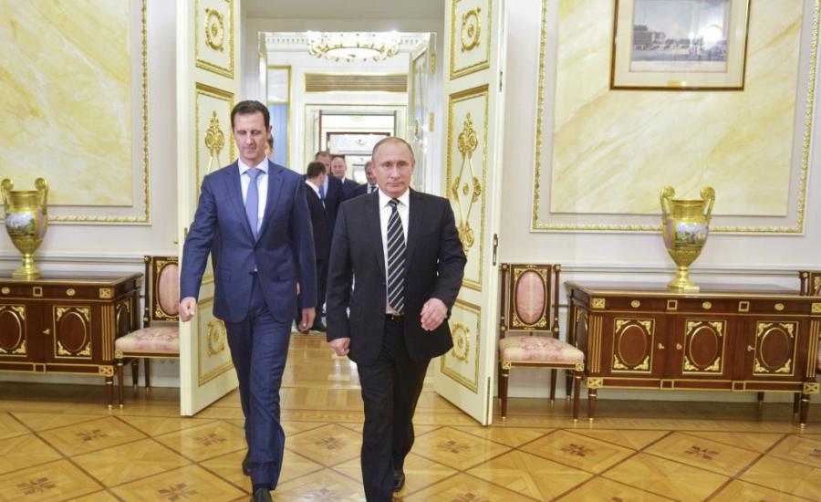بشار الأسد وروسيا 