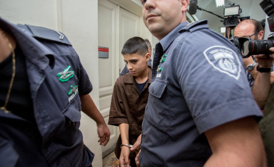 الاسرى الاطفال في السجون الاسرائيلية 