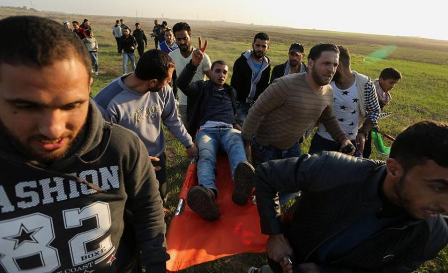 إصابة شاب برصاص جنود الاحتلال شرق جباليا شمال قطاع غزة