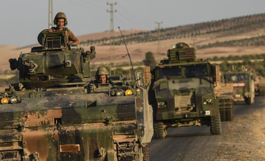 اشتباكات بين الجيش التركي والاكراد في سوريا 
