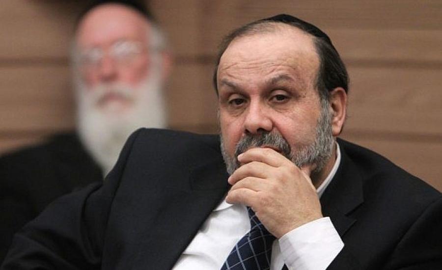 وفاة وزير اسرائيلي متطرف 