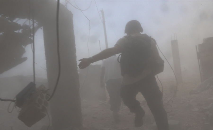 قصف يستهدف ادلب السورية 