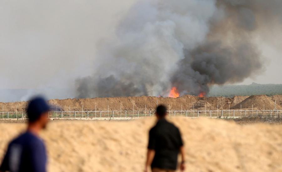 إطلاق بالونات حارقة من غزة