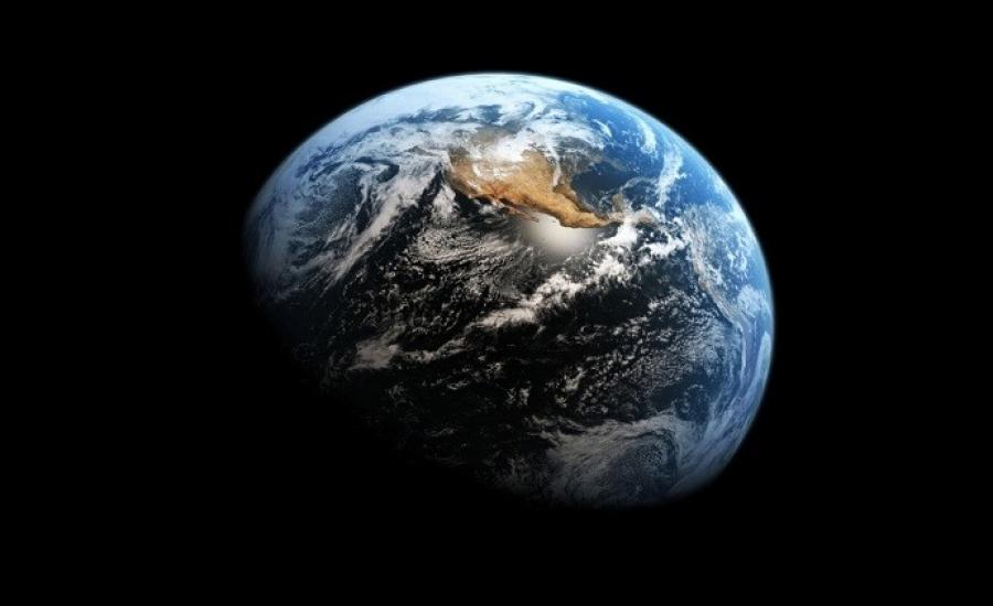 "ظل غامض" يظهر على الأرض أثناء تصويرها من الفضاء