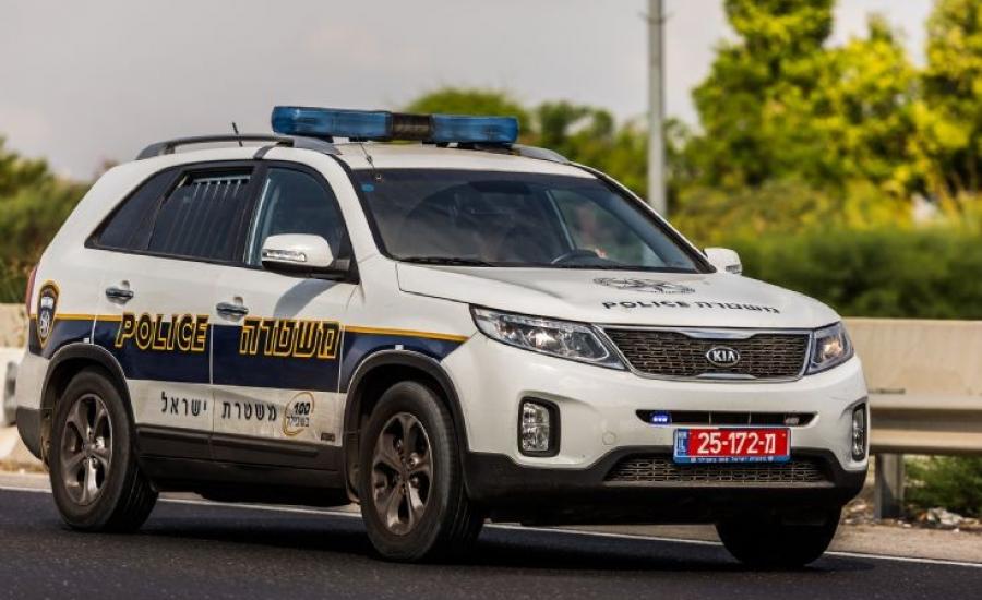 سرقة سيارات شرطة اسرائيلية قرب الجلمة 