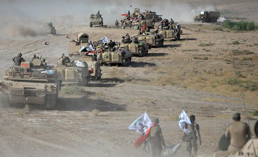 القوات العراقية والبشمركة 