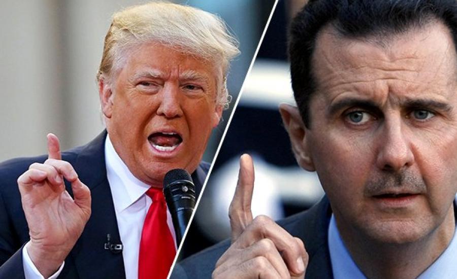 ترامب يهاجم بشار الاسد 