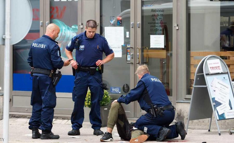 الشرطة الفنلندية "متأكدة" من هوية منفذ عملية الطعن