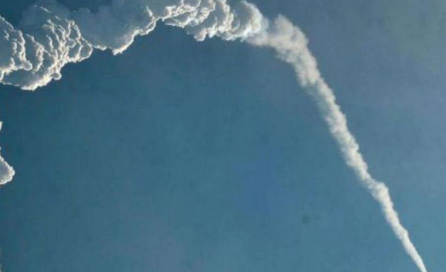حماس تجري تجربة صاروخية 