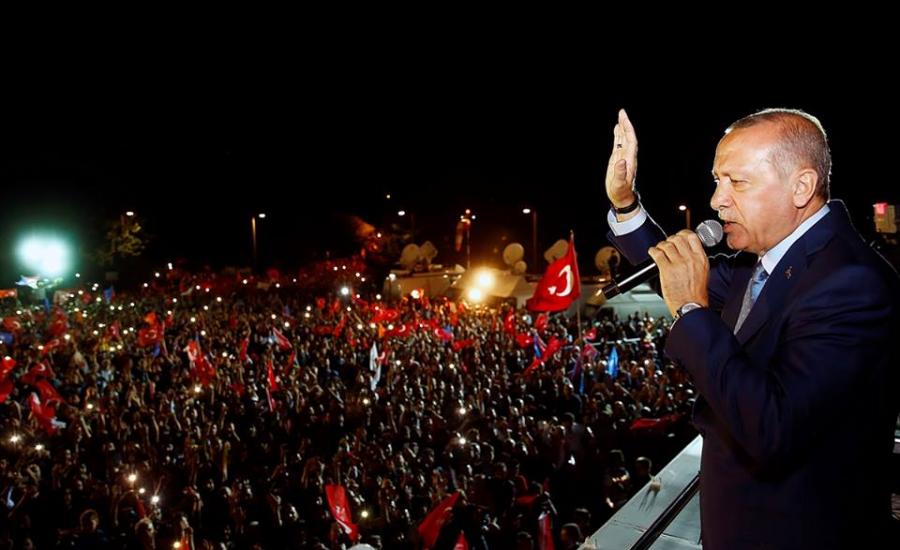 أردوغان في خطاب النصر: سنبلغ سوياً بإذن الله  أهدافناً لعام 2023