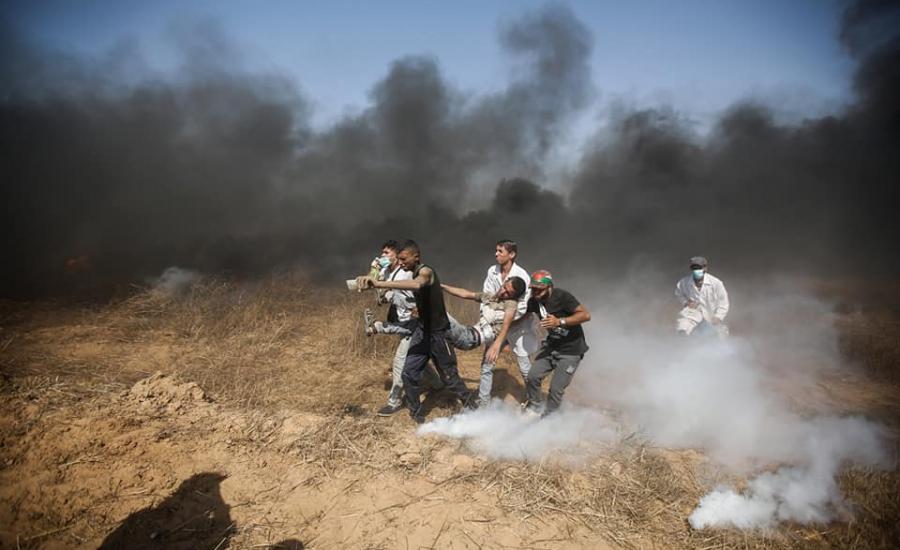 القمع الاسرائيلي في غزة 