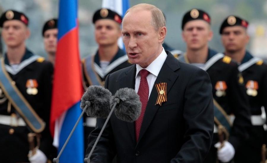 بوتين وعيد النصر الروسي 