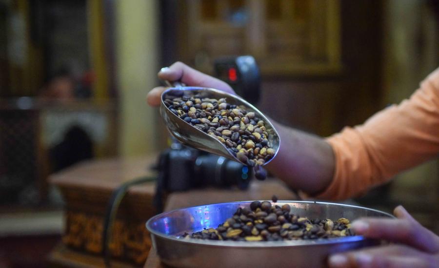 استهلاك غزة من القهوة 