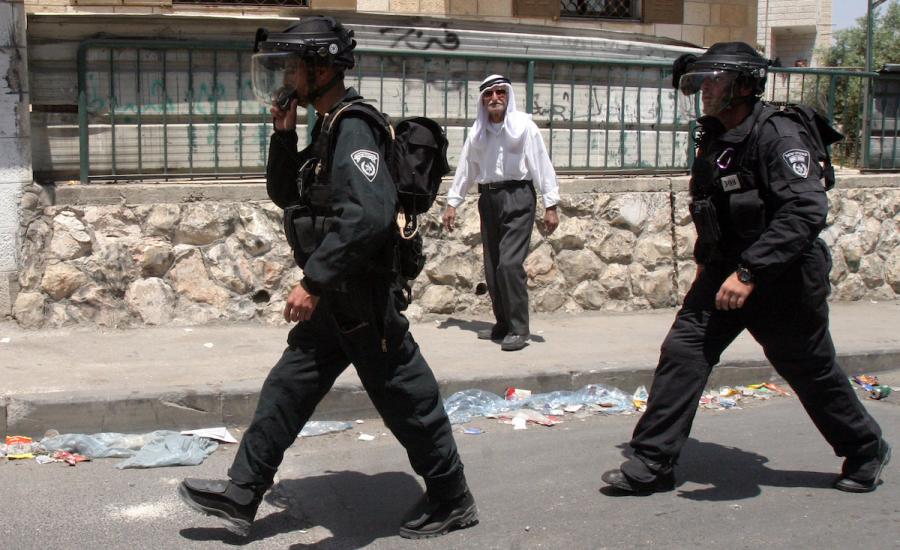 اعتقال مسن في القدس 