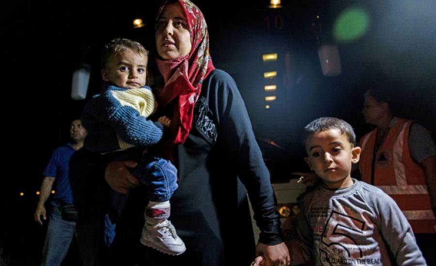 انقاذ مهاجرين سوريين قرب قبرص 