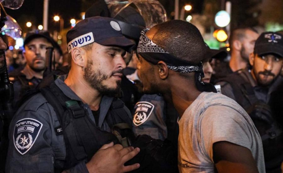 يهود الفلاشا والشرطة الاسرائيلية 
