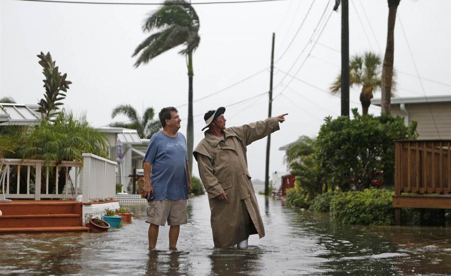 بدء إخلاء السكان في ولاية فلوريدا ترقباً لإعصار "إيرما"