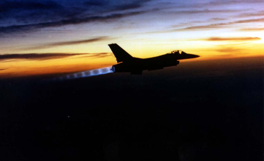 طائرة اف 16 تثير الهلع في انقرة