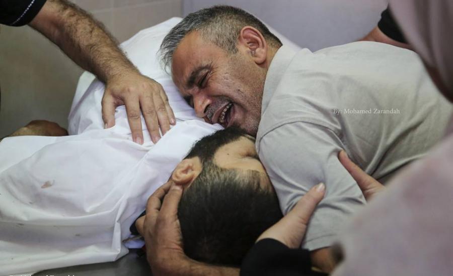 52 شهيداً وأكثر من 2410 جريحاً في مجزرة الاحتلال بغزة