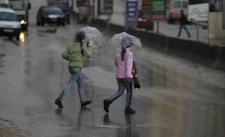 الأمطار في فلسطين