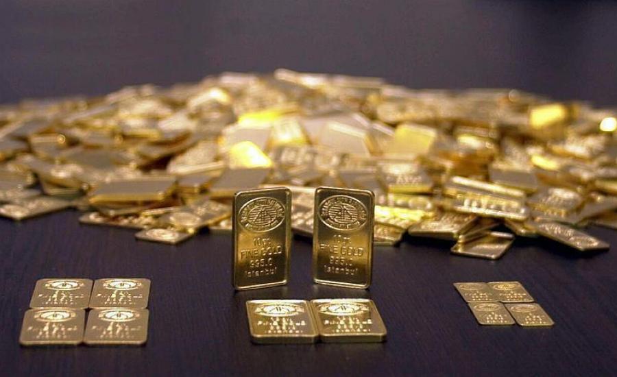 انخفاض على سعر الذهب 