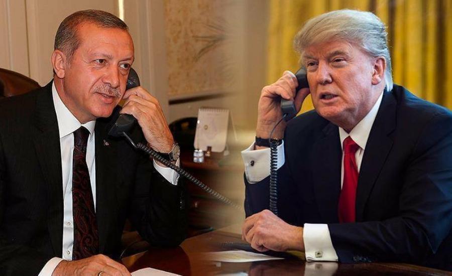 أردوغان لترامب: أوقفوا دعم التنظيمات الإرهابية في سوريا