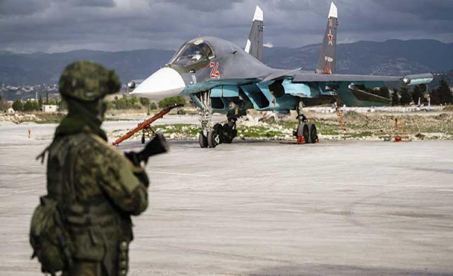 روسيا تسقط طائرة مسيرة قرب قاعدتها الجوية في سوريا 