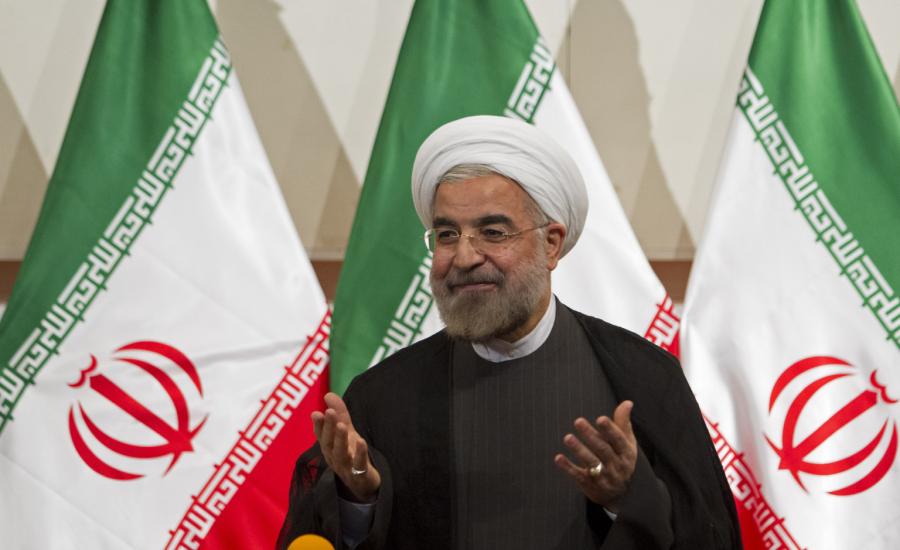 تنصيب روحاني رئيساً لايران 