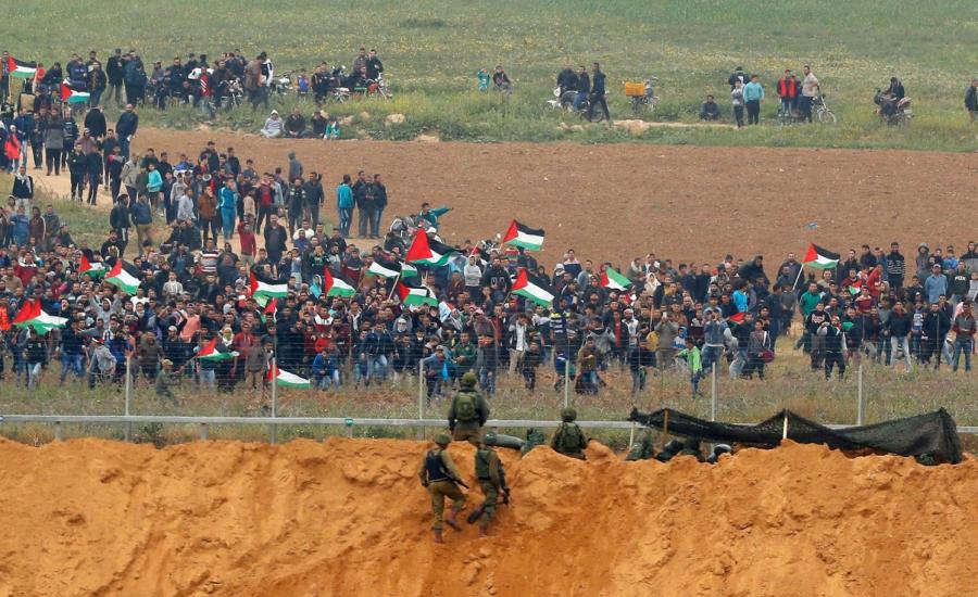 الفلسطينيون يستعدون للمشاركة في جمعة "النذير" 