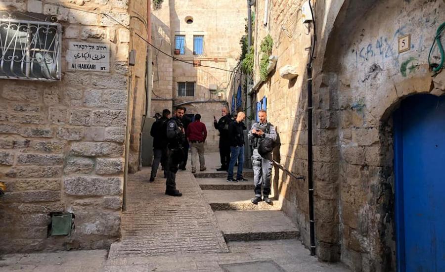 اقتحام منزل في القدس لتسليمه للمستوطنين 