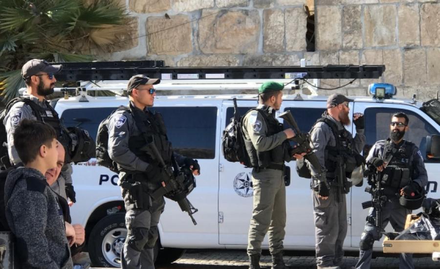الشرطة الاسرائيلية في القدس 