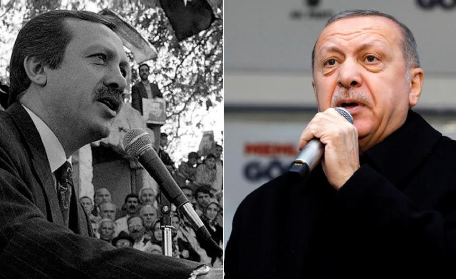 اردوغان يعيد  قراءة شعر تسبب بسجنه قبل 22 عاما